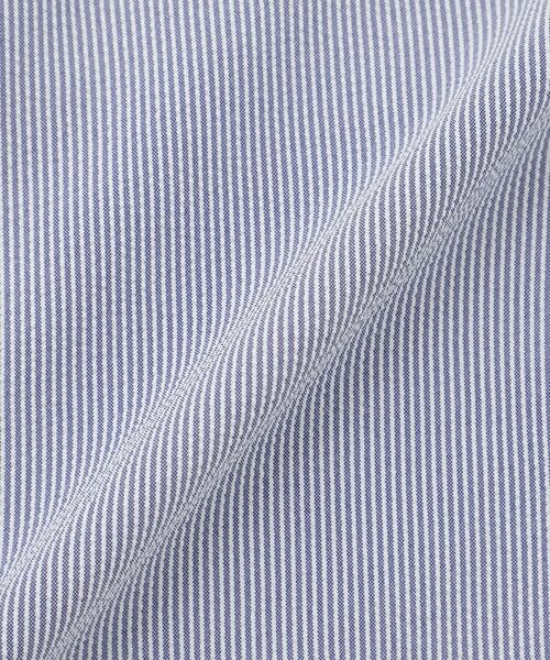 MACKINTOSH PHILOSOPHY(MENS) / マッキントッシュ フィロソフィー　メンズ シャツ・ブラウス | トロッター スクエアボタンダウン ナローサッカーストライプ | 詳細10