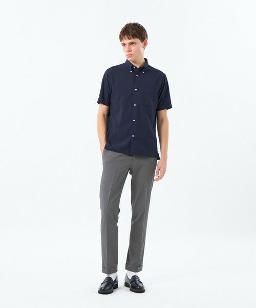 MACKINTOSH PHILOSOPHY(MENS) / マッキントッシュ フィロソフィー　メンズ シャツ・ブラウス | トロッター スクエアボタンダウン ナローサッカーストライプ | 詳細2