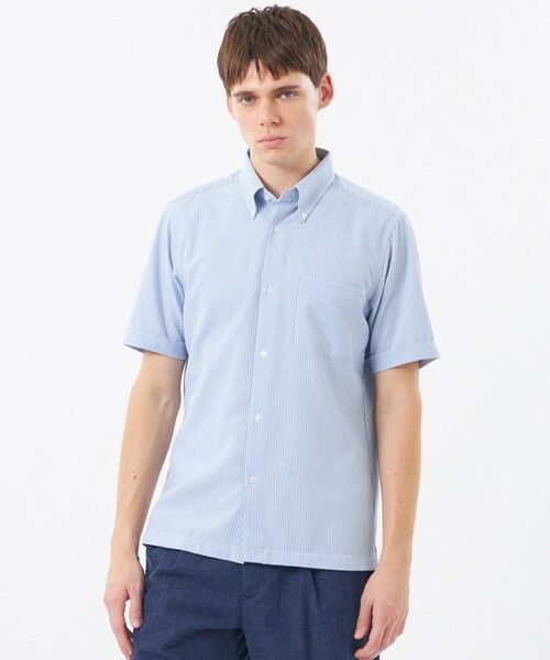 MACKINTOSH PHILOSOPHY(MENS) / マッキントッシュ フィロソフィー　メンズ シャツ・ブラウス | （ブルー4）