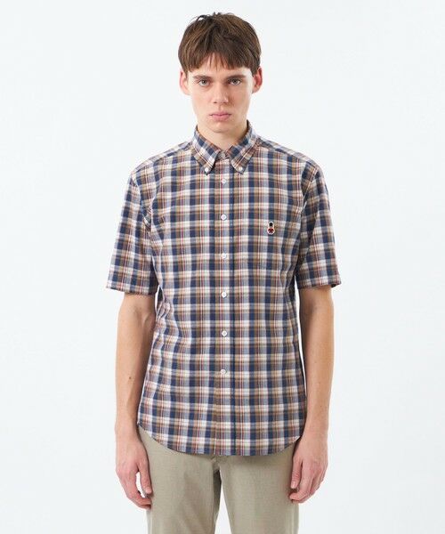 MACKINTOSH PHILOSOPHY(MENS) / マッキントッシュ フィロソフィー　メンズ シャツ・ブラウス | BUCKINGHAM BEAR 半袖ボタンダウン マドラスチェック | 詳細3