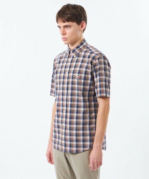 MACKINTOSH PHILOSOPHY(MENS) / マッキントッシュ フィロソフィー　メンズ シャツ・ブラウス | BUCKINGHAM BEAR 半袖ボタンダウン マドラスチェック | 詳細4