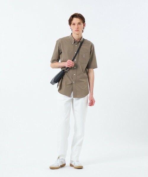 MACKINTOSH PHILOSOPHY(MENS) / マッキントッシュ フィロソフィー メンズ シャツ・ブラウス | BUCKINGHAM BEAR 半袖ボタンダウンシャツ COOLDOTSミニリップストップ | 詳細3