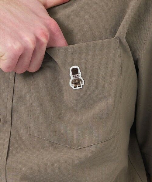 MACKINTOSH PHILOSOPHY(MENS) / マッキントッシュ フィロソフィー メンズ シャツ・ブラウス | BUCKINGHAM BEAR 半袖ボタンダウンシャツ COOLDOTSミニリップストップ | 詳細8