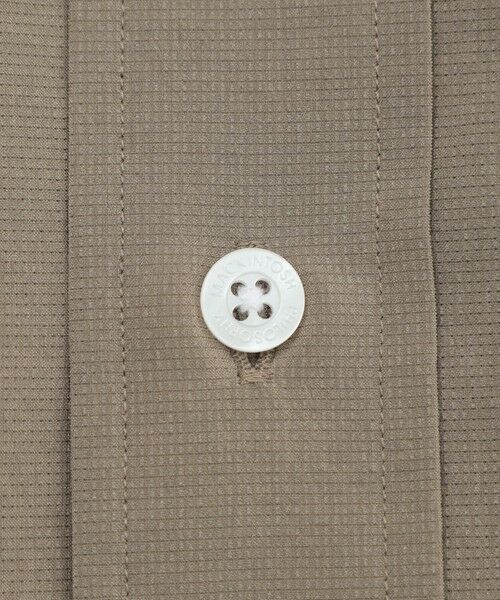 MACKINTOSH PHILOSOPHY(MENS) / マッキントッシュ フィロソフィー メンズ シャツ・ブラウス | BUCKINGHAM BEAR 半袖ボタンダウンシャツ COOLDOTSミニリップストップ | 詳細10