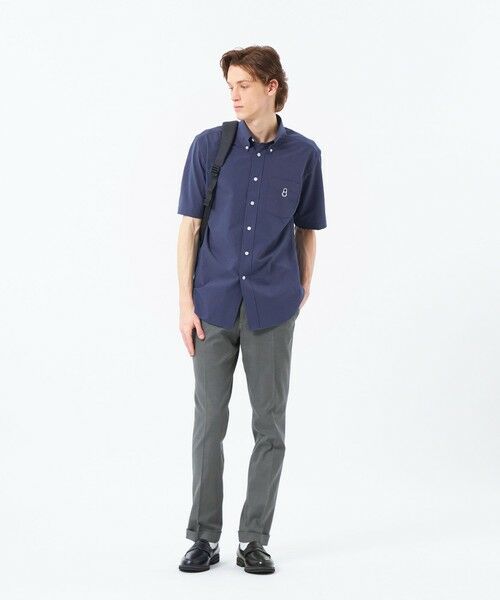 MACKINTOSH PHILOSOPHY(MENS) / マッキントッシュ フィロソフィー メンズ シャツ・ブラウス | BUCKINGHAM BEAR 半袖ボタンダウンシャツ COOLDOTSミニリップストップ | 詳細2
