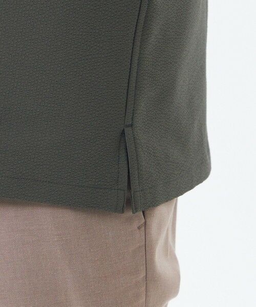 MACKINTOSH PHILOSOPHY(MENS) / マッキントッシュ フィロソフィー　メンズ シャツ・ブラウス | トロッター サッカーストレッチ 半袖オープンカラースナップボタンシャツ | 詳細9