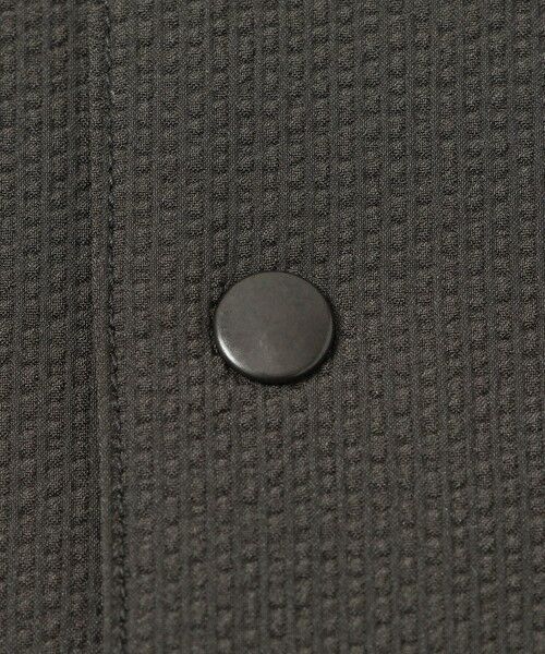 MACKINTOSH PHILOSOPHY(MENS) / マッキントッシュ フィロソフィー　メンズ シャツ・ブラウス | トロッター サッカーストレッチ 半袖オープンカラースナップボタンシャツ | 詳細10