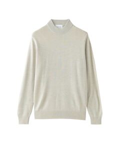 MACKINTOSH PHILOSOPHY(MENS) / マッキントッシュ フィロソフィー　メンズ ニット・セーター | ハイゲージ天竺 モックネックプルオーバーニット