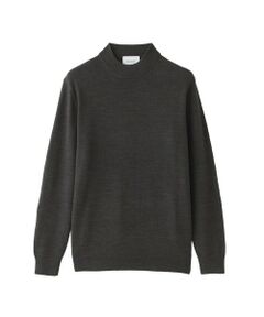 MACKINTOSH PHILOSOPHY(MENS) / マッキントッシュ フィロソフィー　メンズ ニット・セーター | ハイゲージ天竺 モックネックプルオーバーニット