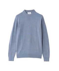 MACKINTOSH PHILOSOPHY(MENS) / マッキントッシュ フィロソフィー　メンズ ニット・セーター | ハイゲージ天竺 モックネックプルオーバーニット