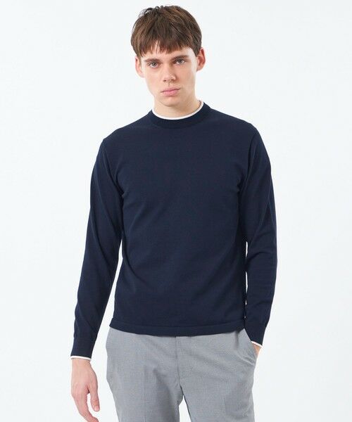 MACKINTOSH PHILOSOPHY(MENS) / マッキントッシュ フィロソフィー　メンズ ニット・セーター | （ネイビー2）