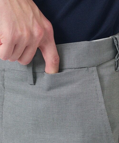 MACKINTOSH PHILOSOPHY(MENS) / マッキントッシュ フィロソフィー　メンズ その他パンツ | ドレスエクステンショントラウザーズ クールモーションドビー | 詳細10