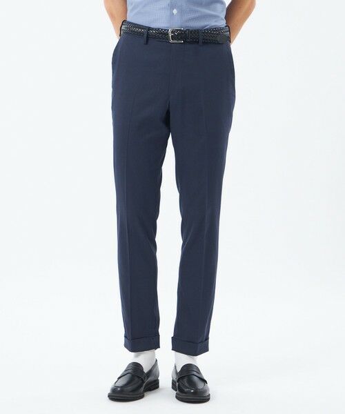 MACKINTOSH PHILOSOPHY(MENS) / マッキントッシュ フィロソフィー　メンズ その他パンツ | ドレスエクステンショントラウザーズ クールモーションドビー（ネイビー3）