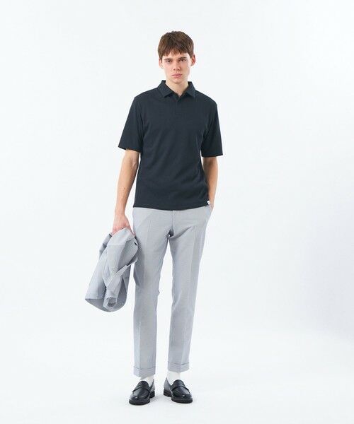 MACKINTOSH PHILOSOPHY(MENS) / マッキントッシュ フィロソフィー　メンズ その他パンツ | トロッター ウルトラライトトラウザーズ【ドレスエクステンション】 サッカーストレッチ | 詳細3