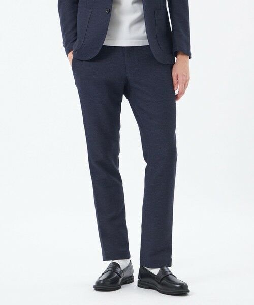 MACKINTOSH PHILOSOPHY(MENS) / マッキントッシュ フィロソフィー　メンズ その他パンツ | テーラードジャージーパンツ 杢カラミストレッチ（ネイビー3）