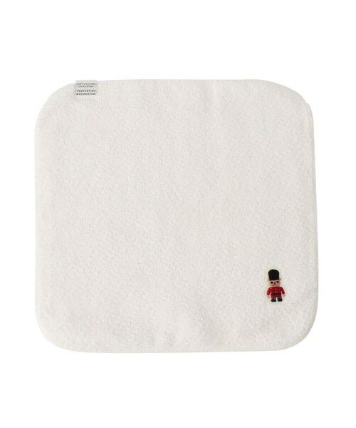 MACKINTOSH PHILOSOPHY(MENS) / マッキントッシュ フィロソフィー　メンズ ハンカチ | 【2025秋冬モデル】バッキンガムベア タオルハンカチ（オフホワイト1）