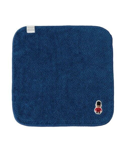 MACKINTOSH PHILOSOPHY(MENS) / マッキントッシュ フィロソフィー　メンズ ハンカチ | 【2025秋冬モデル】バッキンガムベア タオルハンカチ（ネイビー3）