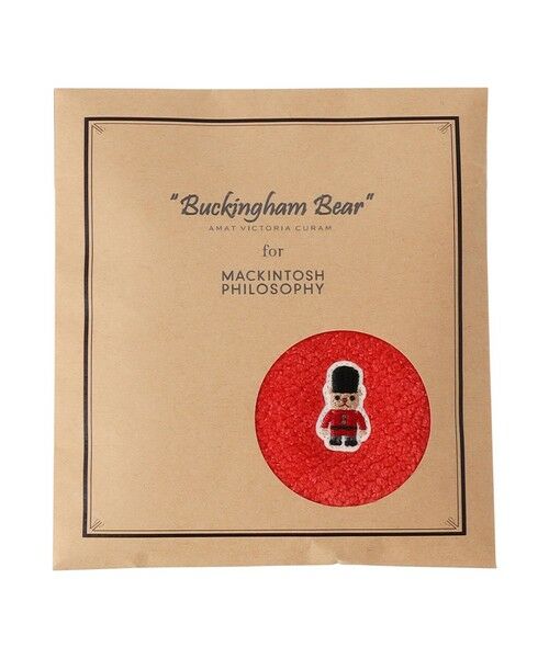 MACKINTOSH PHILOSOPHY(MENS) / マッキントッシュ フィロソフィー　メンズ ハンカチ | 【2025秋冬モデル】バッキンガムベア タオルハンカチ | 詳細4