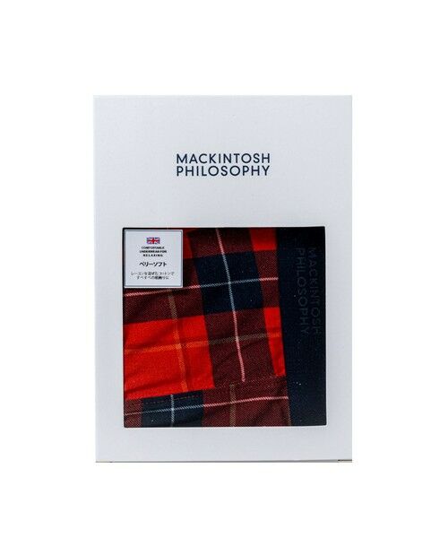 MACKINTOSH PHILOSOPHY(MENS) / マッキントッシュ フィロソフィー　メンズ その他小物 | チェックバッキンガムベア　ボクサーパンツ/ベリーソフト | 詳細3