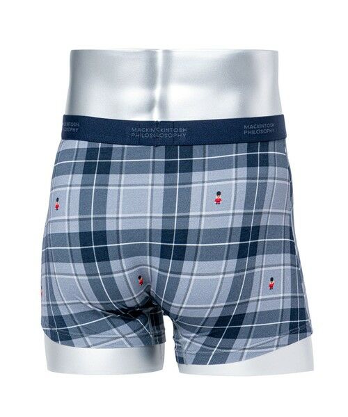 MACKINTOSH PHILOSOPHY(MENS) / マッキントッシュ フィロソフィー　メンズ その他小物 | チェックバッキンガムベア　ボクサーパンツ/ベリーソフト | 詳細1