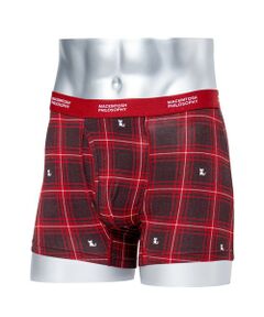 MACKINTOSH PHILOSOPHY(MENS) / マッキントッシュ フィロソフィー　メンズ その他小物 | チェックマスクドキャット　ボクサーブリーフ/ベリーソフト