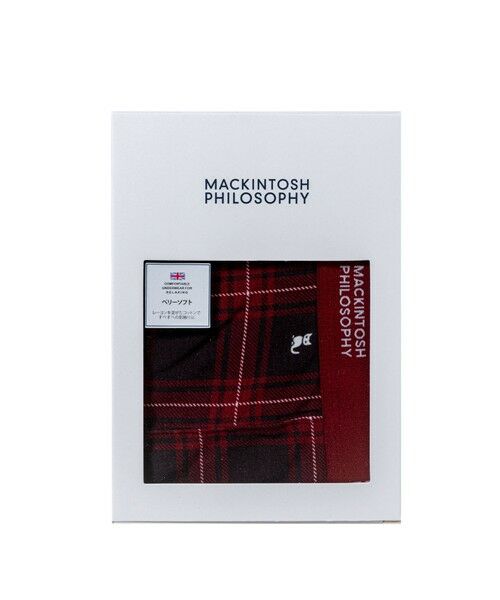 MACKINTOSH PHILOSOPHY(MENS) / マッキントッシュ フィロソフィー　メンズ その他小物 | チェックマスクドキャット　ボクサーブリーフ/ベリーソフト | 詳細3
