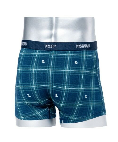 MACKINTOSH PHILOSOPHY(MENS) / マッキントッシュ フィロソフィー　メンズ その他小物 | チェックマスクドキャット　ボクサーブリーフ/ベリーソフト | 詳細1