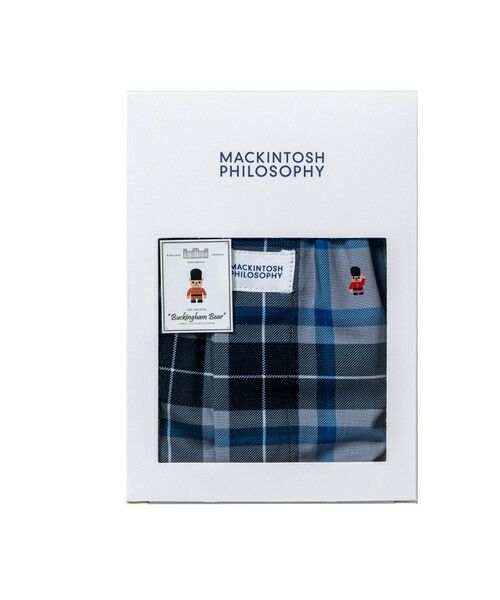 MACKINTOSH PHILOSOPHY(MENS) / マッキントッシュ フィロソフィー　メンズ その他小物 | チェックバッキンガムベア　トランクス/ウエスト2本ゴム | 詳細3