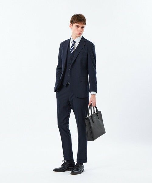 MACKINTOSH PHILOSOPHY(MENS) / マッキントッシュ フィロソフィー　メンズ メッセンジャーバッグ・ウエストポーチ | サフィアーノレザー ブリーフトート | 詳細3