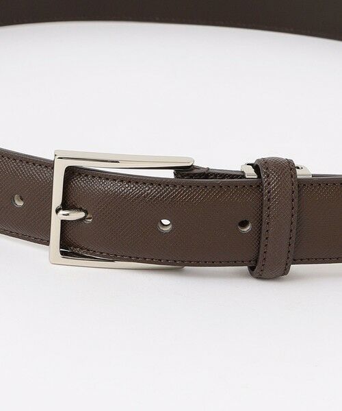 MACKINTOSH PHILOSOPHY(MENS) / マッキントッシュ フィロソフィー　メンズ ベルト・サスペンダー | サフィアーノレザー ビジネスベルト | 詳細3