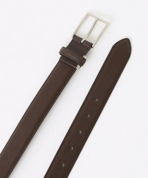 MACKINTOSH PHILOSOPHY(MENS) / マッキントッシュ フィロソフィー　メンズ ベルト・サスペンダー | サフィアーノレザー ビジネスベルト | 詳細4