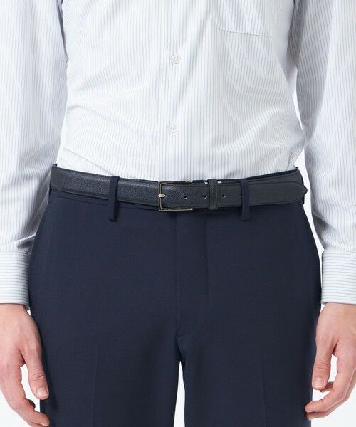 MACKINTOSH PHILOSOPHY(MENS) / マッキントッシュ フィロソフィー　メンズ ベルト・サスペンダー | サフィアーノレザー ビジネスベルト | 詳細1