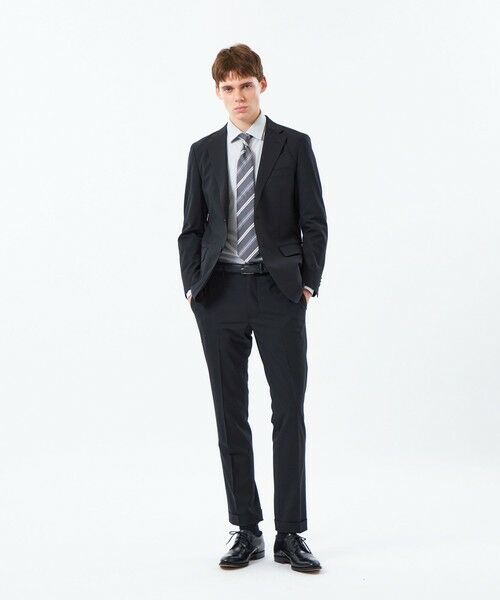 MACKINTOSH PHILOSOPHY(MENS) / マッキントッシュ フィロソフィー　メンズ ネクタイ | バスケット×マルチストライプ レギュラータイ | 詳細3