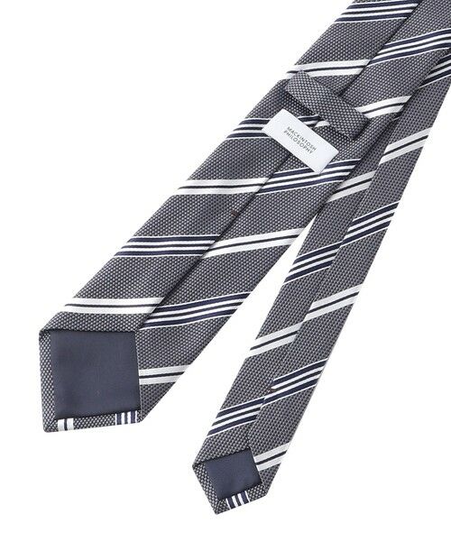 MACKINTOSH PHILOSOPHY(MENS) / マッキントッシュ フィロソフィー　メンズ ネクタイ | バスケット×マルチストライプ レギュラータイ | 詳細6