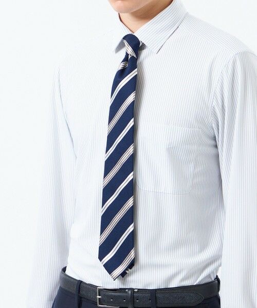 MACKINTOSH PHILOSOPHY(MENS) / マッキントッシュ フィロソフィー　メンズ ネクタイ | バスケット×マルチストライプ レギュラータイ | 詳細2