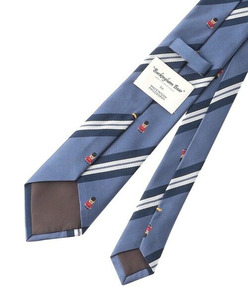 MACKINTOSH PHILOSOPHY(MENS) / マッキントッシュ フィロソフィー　メンズ ネクタイ | BUCKINGHAM BEAR×ストライプ レギュラータイ | 詳細4