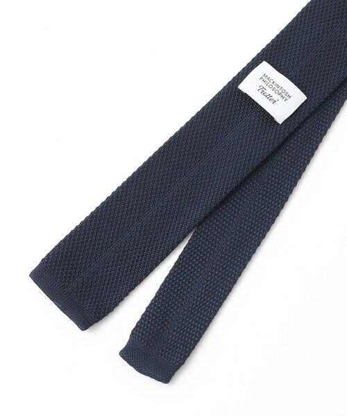 MACKINTOSH PHILOSOPHY(MENS) / マッキントッシュ フィロソフィー　メンズ ネクタイ | トロッター ニットタイ ドライカノコ | 詳細3