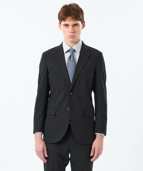 MACKINTOSH PHILOSOPHY(MENS) / マッキントッシュ フィロソフィー　メンズ ノーカラージャケット | トロッター ジャケット ＃109 ウール混ストレッチトロピカル | 詳細4