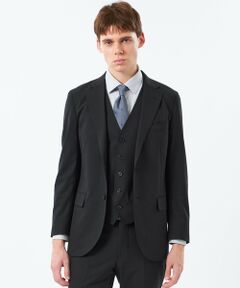 MACKINTOSH PHILOSOPHY(MENS) / マッキントッシュ フィロソフィー　メンズ ノーカラージャケット | トロッター ジャケット ＃109 ウール混ストレッチトロピカル