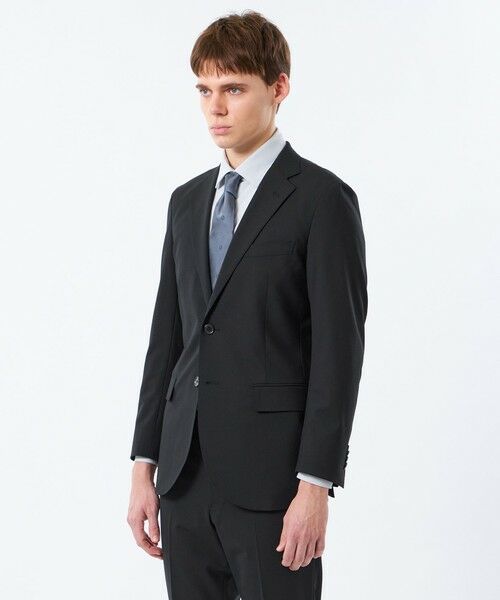 MACKINTOSH PHILOSOPHY(MENS) / マッキントッシュ フィロソフィー　メンズ ノーカラージャケット | トロッター ジャケット ＃109 ウール混ストレッチトロピカル | 詳細5