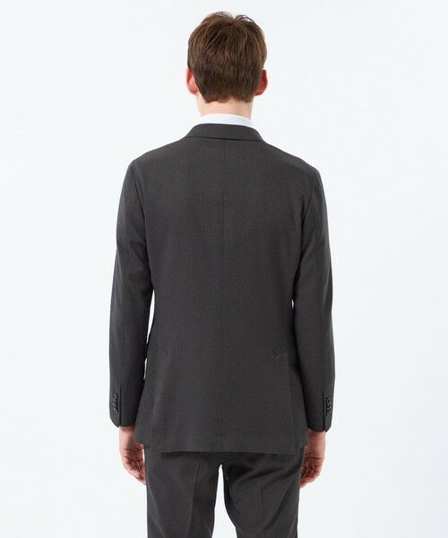 MACKINTOSH PHILOSOPHY(MENS) / マッキントッシュ フィロソフィー　メンズ ノーカラージャケット | トロッター エクストラソリッドジャケット ウール調ドビー | 詳細5