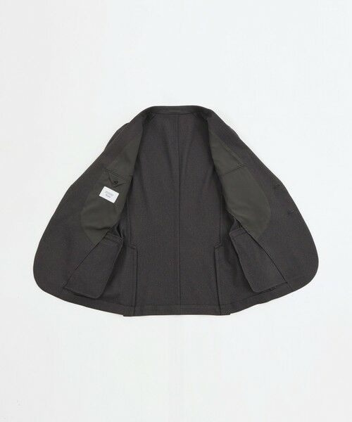 MACKINTOSH PHILOSOPHY(MENS) / マッキントッシュ フィロソフィー　メンズ ノーカラージャケット | トロッター エクストラソリッドジャケット ウール調ドビー | 詳細10