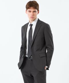 MACKINTOSH PHILOSOPHY(MENS) / マッキントッシュ フィロソフィー　メンズ ノーカラージャケット | トロッター エクストラソリッドジャケット ウール調ドビー