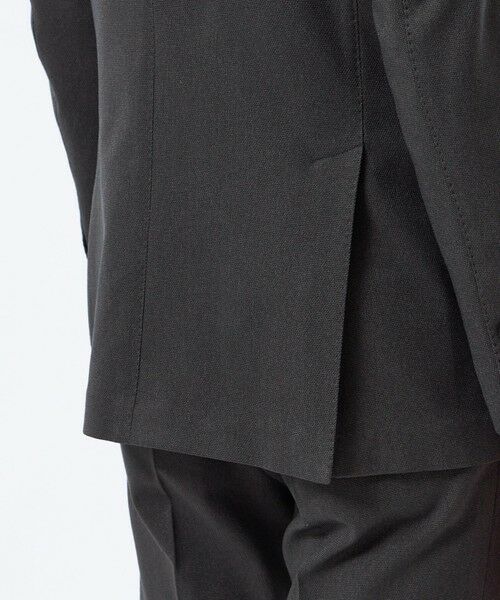 MACKINTOSH PHILOSOPHY(MENS) / マッキントッシュ フィロソフィー　メンズ ノーカラージャケット | トロッター エクストラソリッドジャケット ウール調ドビー | 詳細8