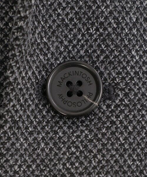 MACKINTOSH PHILOSOPHY(MENS) / マッキントッシュ フィロソフィー　メンズ ノーカラージャケット | テーラードジャージー ジャケット ハイブリッドジャージー | 詳細8