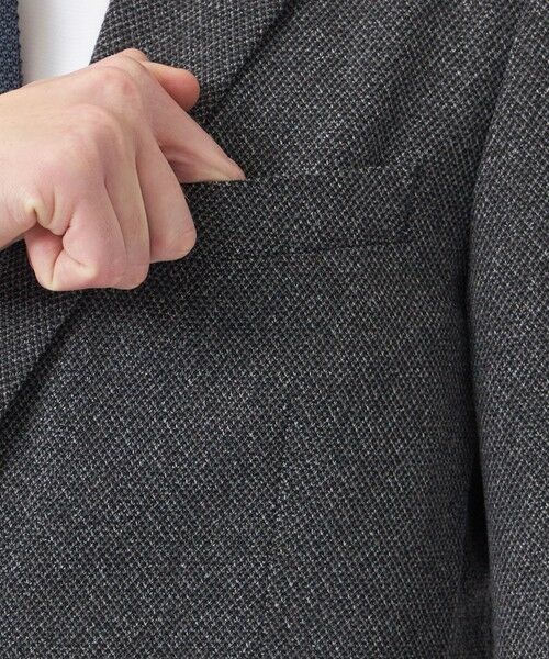 MACKINTOSH PHILOSOPHY(MENS) / マッキントッシュ フィロソフィー　メンズ ノーカラージャケット | テーラードジャージー ジャケット ハイブリッドジャージー | 詳細6