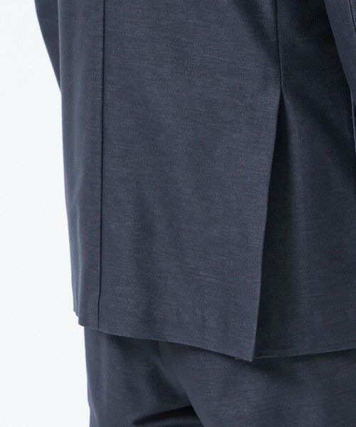 MACKINTOSH PHILOSOPHY(MENS) / マッキントッシュ フィロソフィー　メンズ ノーカラージャケット | 【WEB&一部店舗限定】テーラードジャージー ジャケット スーピマデニムライクジャージー | 詳細7