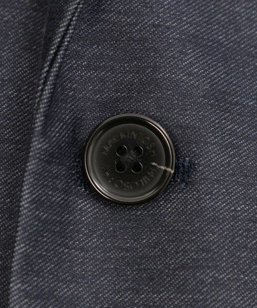 MACKINTOSH PHILOSOPHY(MENS) / マッキントッシュ フィロソフィー　メンズ ノーカラージャケット | 【WEB&一部店舗限定】テーラードジャージー ジャケット スーピマデニムライクジャージー | 詳細8