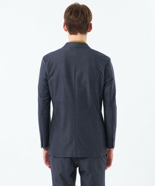 MACKINTOSH PHILOSOPHY(MENS) / マッキントッシュ フィロソフィー　メンズ ノーカラージャケット | 【WEB&一部店舗限定】テーラードジャージー ジャケット スーピマデニムライクジャージー | 詳細4