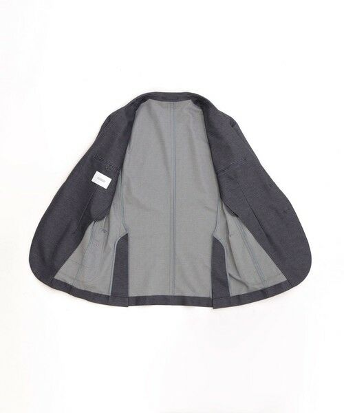 MACKINTOSH PHILOSOPHY(MENS) / マッキントッシュ フィロソフィー　メンズ ノーカラージャケット | 【WEB&一部店舗限定】テーラードジャージー ジャケット スーピマデニムライクジャージー | 詳細9